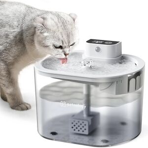 Wireless Cat Water Fountain - White